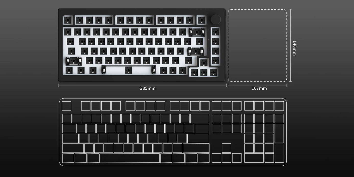 Base de Plástico PBT