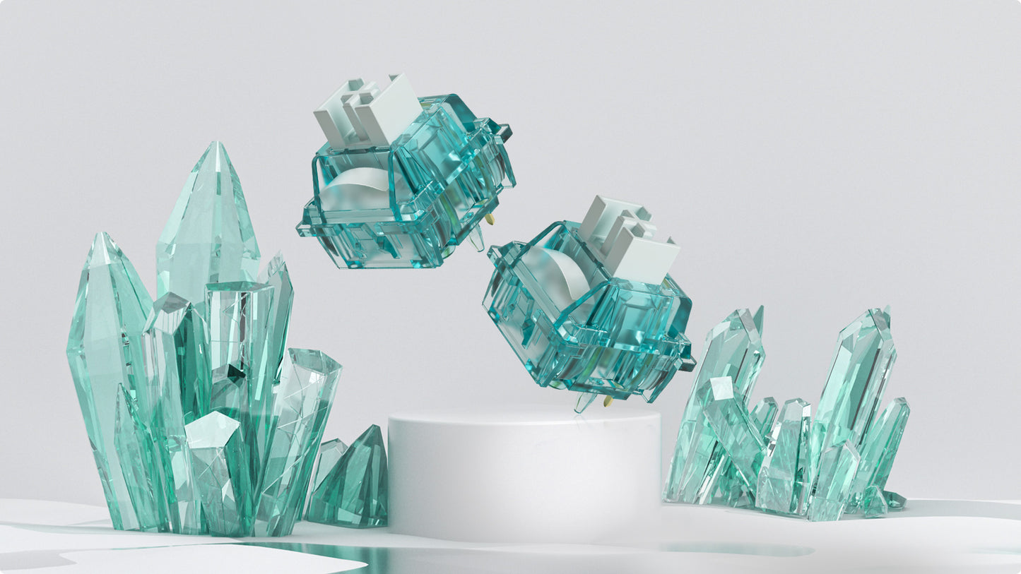 Akko Creamy Cyan Switch (45 pcs)