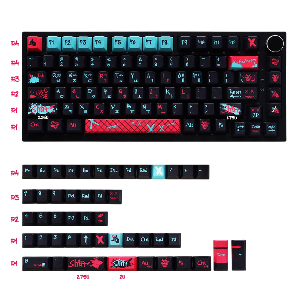 Neon Havoc Keys