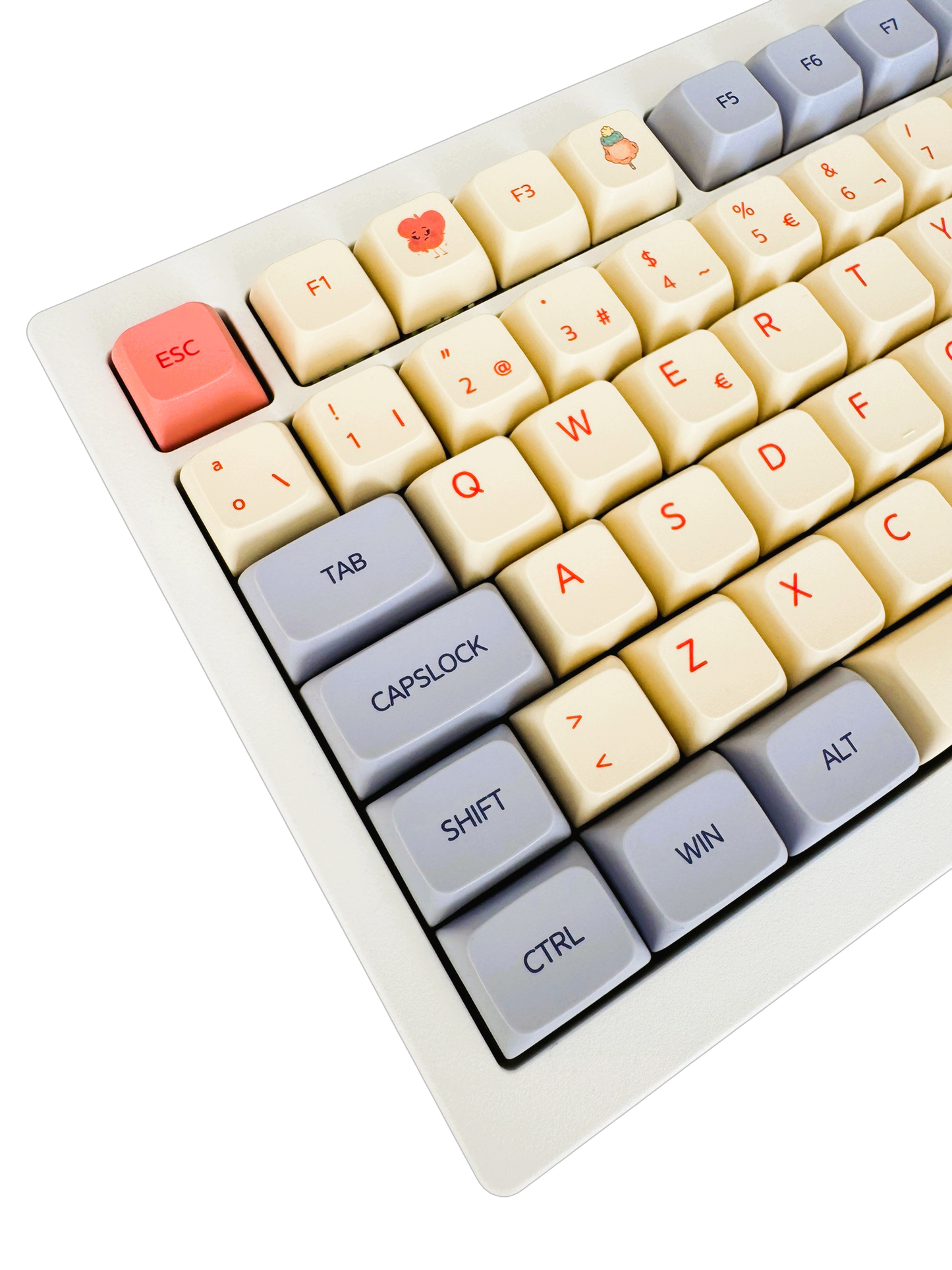 Cream Flow Keyboard