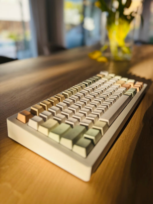 Teclado Roasted Coffee (Base de Aluminio)