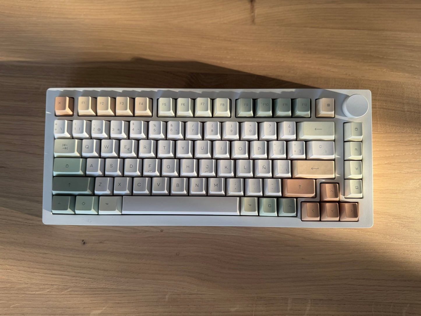 Teclado Roasted Coffee (Base de Aluminio)