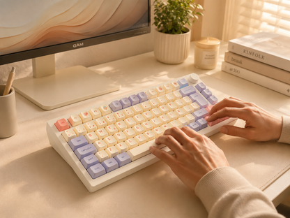 Cream Flow Keyboard