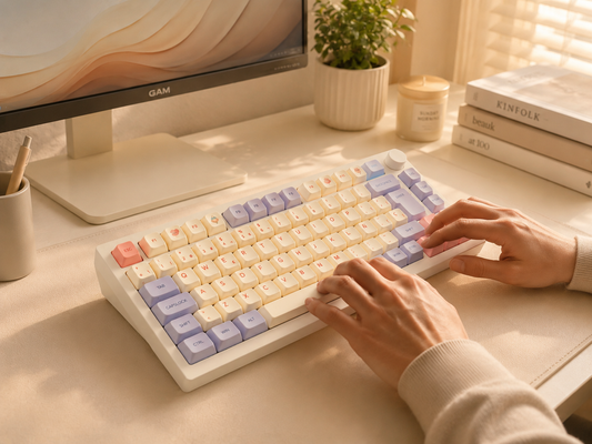 Teclado Cream Flow
