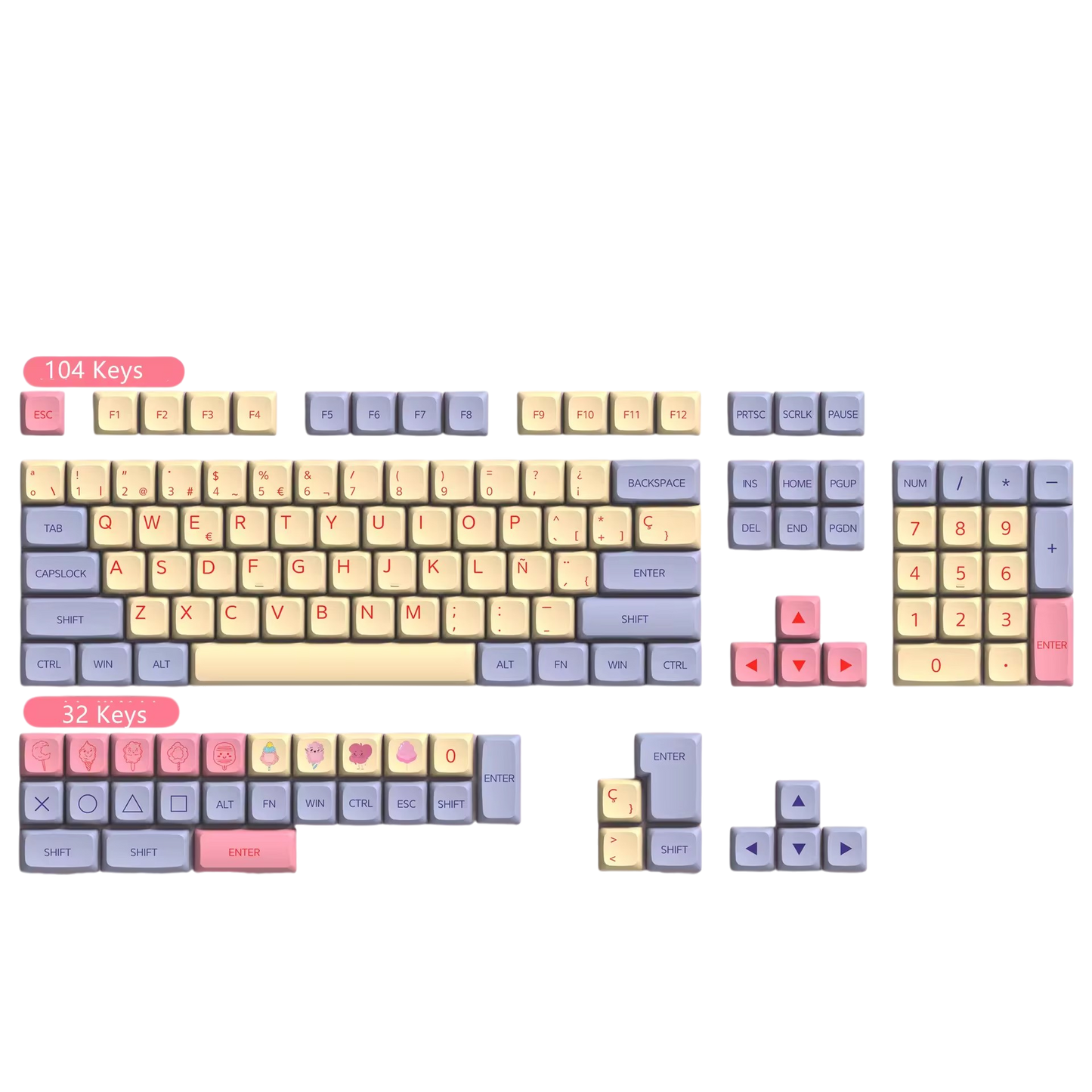 Cream Flow Keys