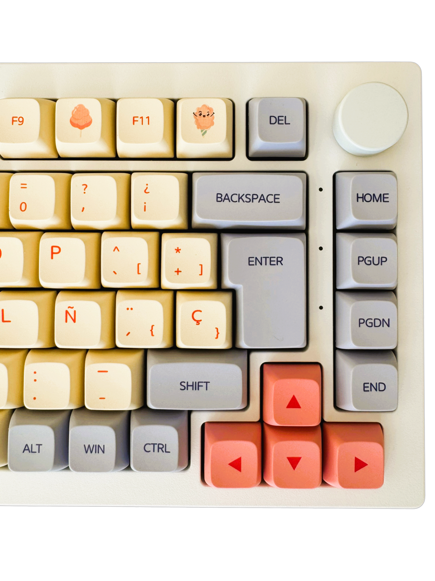 Cream Flow Keyboard