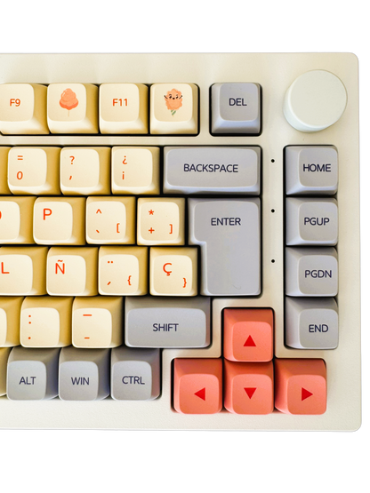 Cream Flow Keyboard