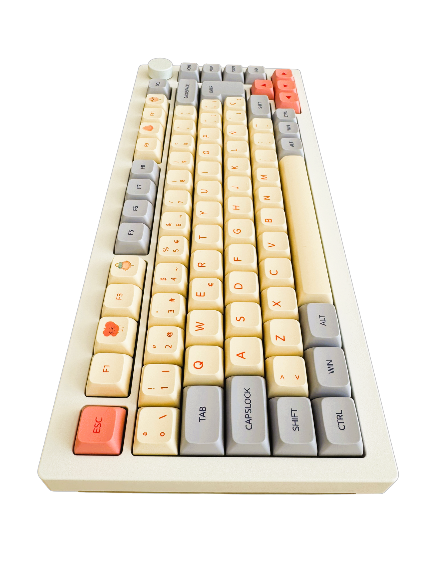 Cream Flow Keyboard