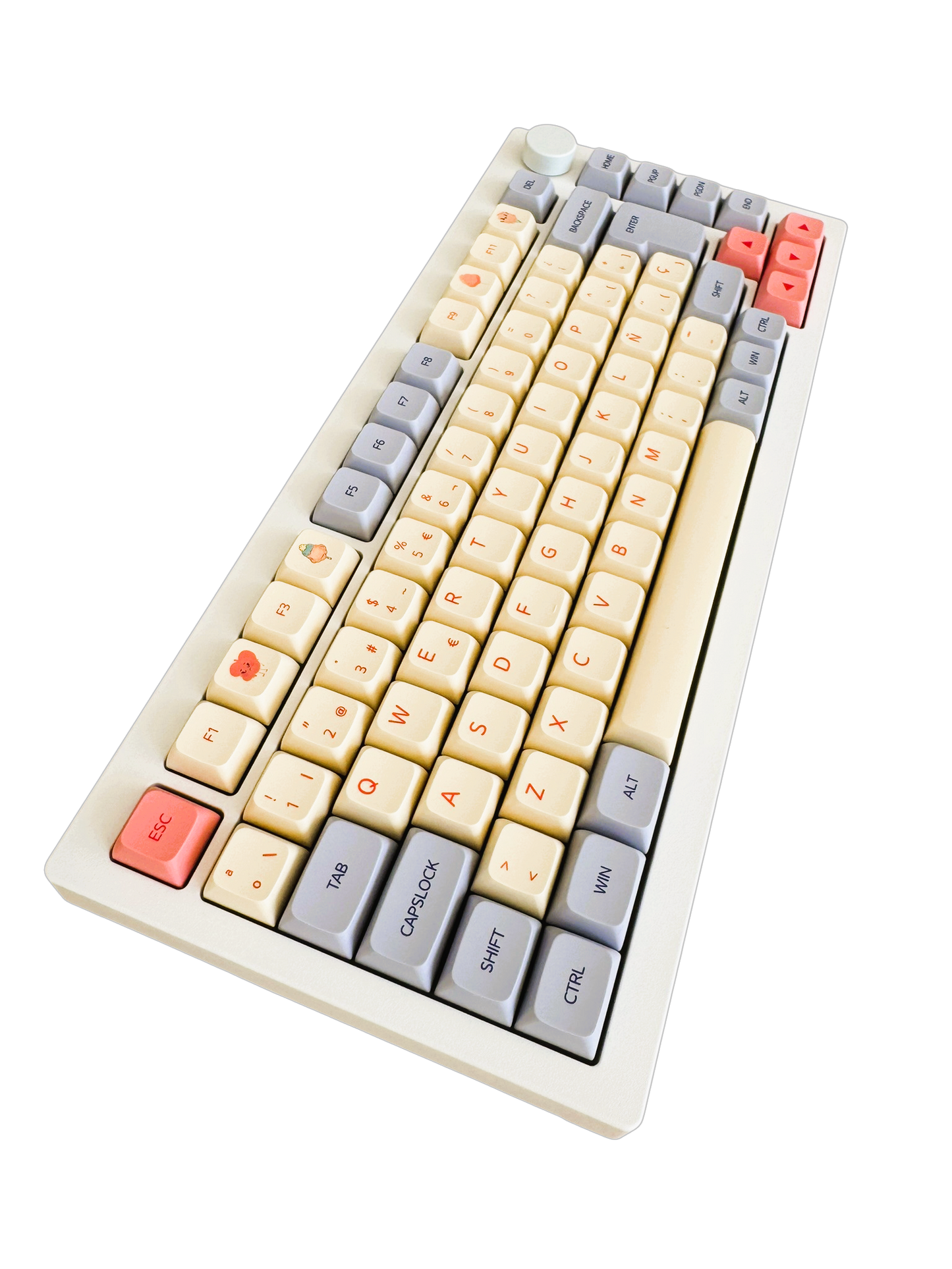 Cream Flow Keyboard