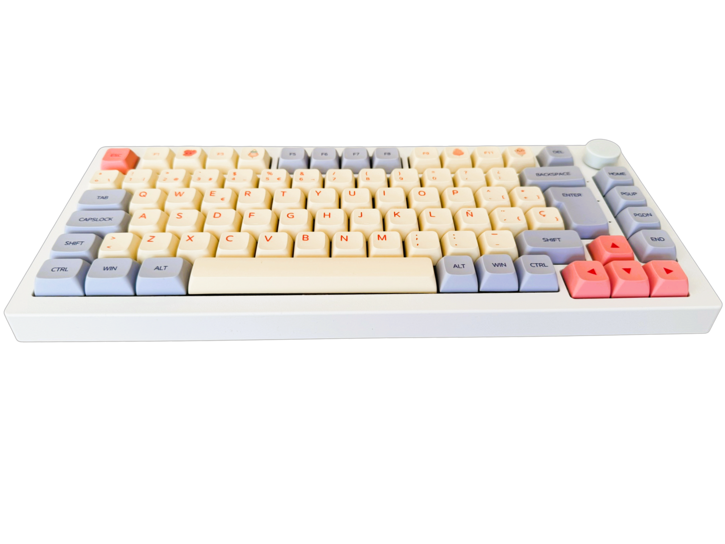 Cream Flow Keyboard