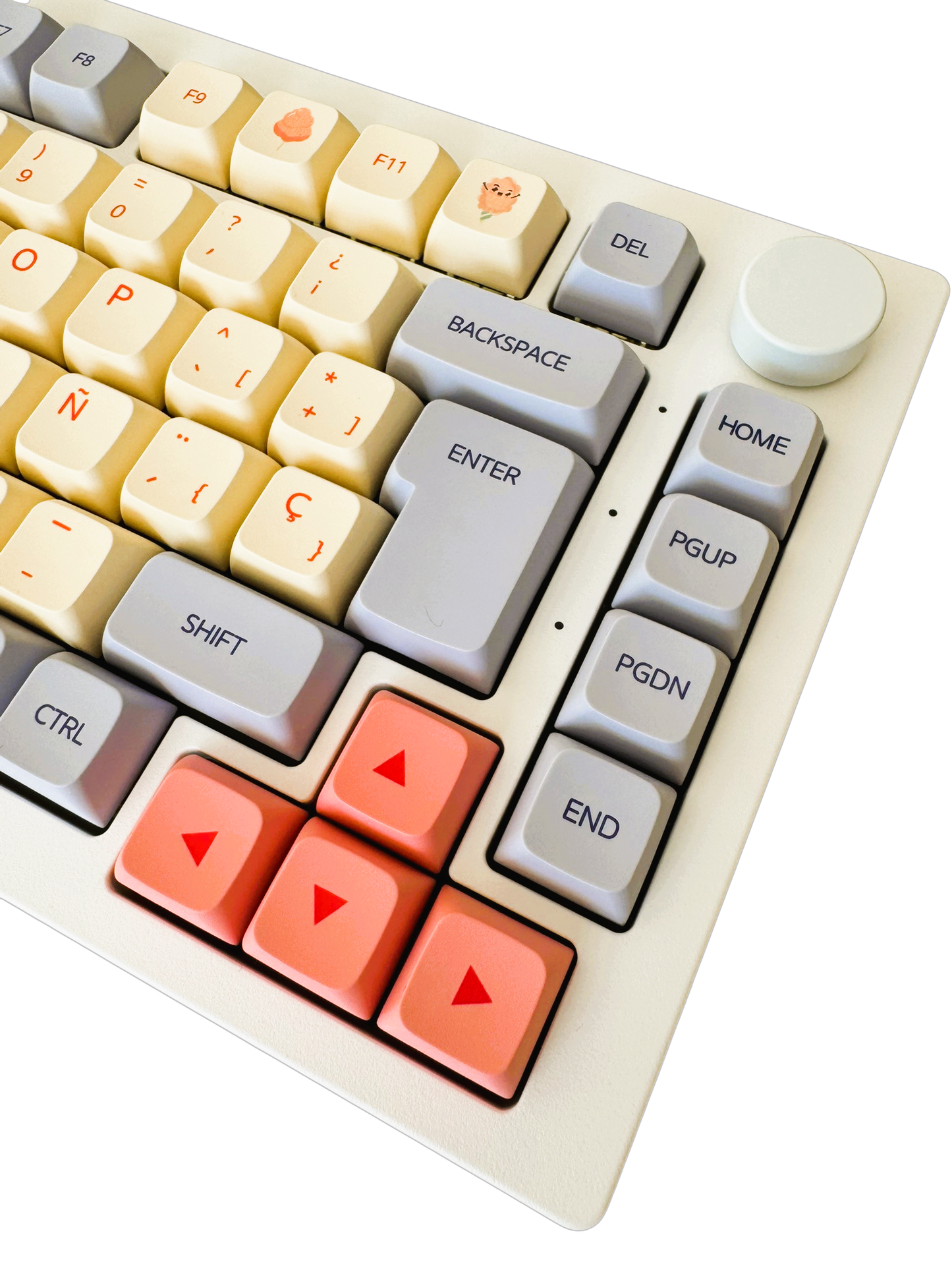 Cream Flow Keyboard