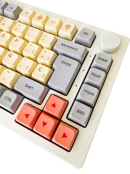 Cream Flow Keyboard