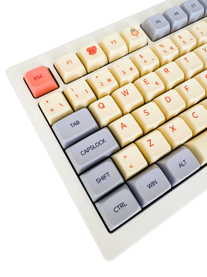 Cream Flow Keyboard