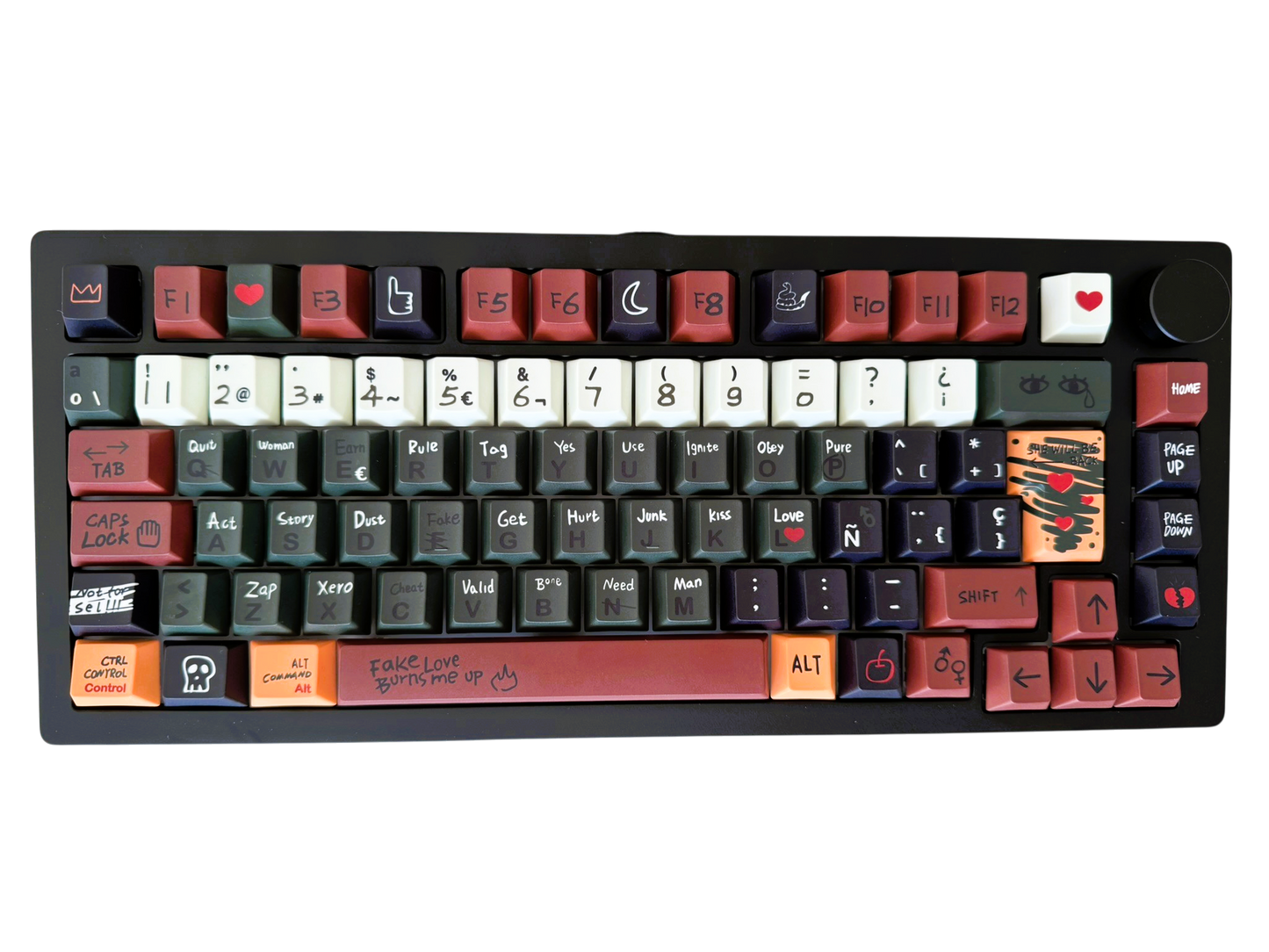 Teclado Burning Love