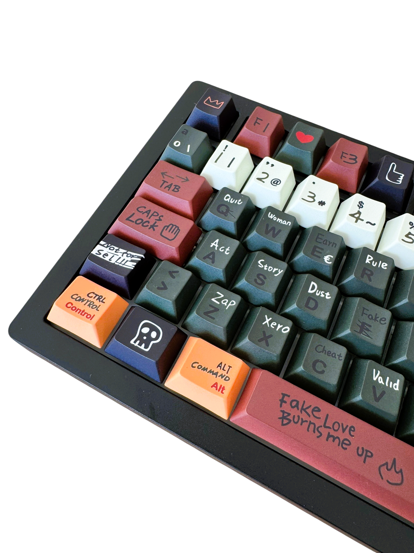 Teclado Burning Love