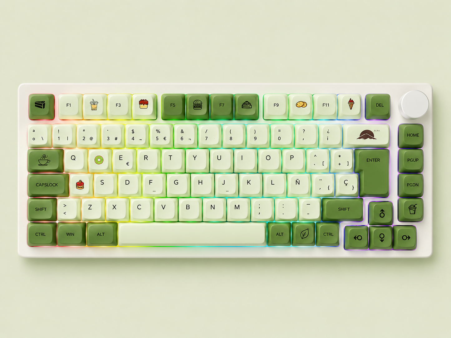 Teclado Matcha Silk