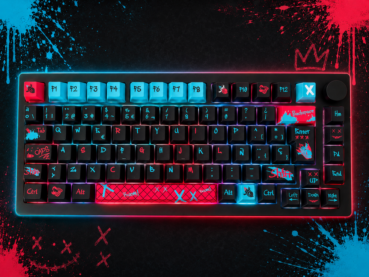 Teclado Neon Havoc