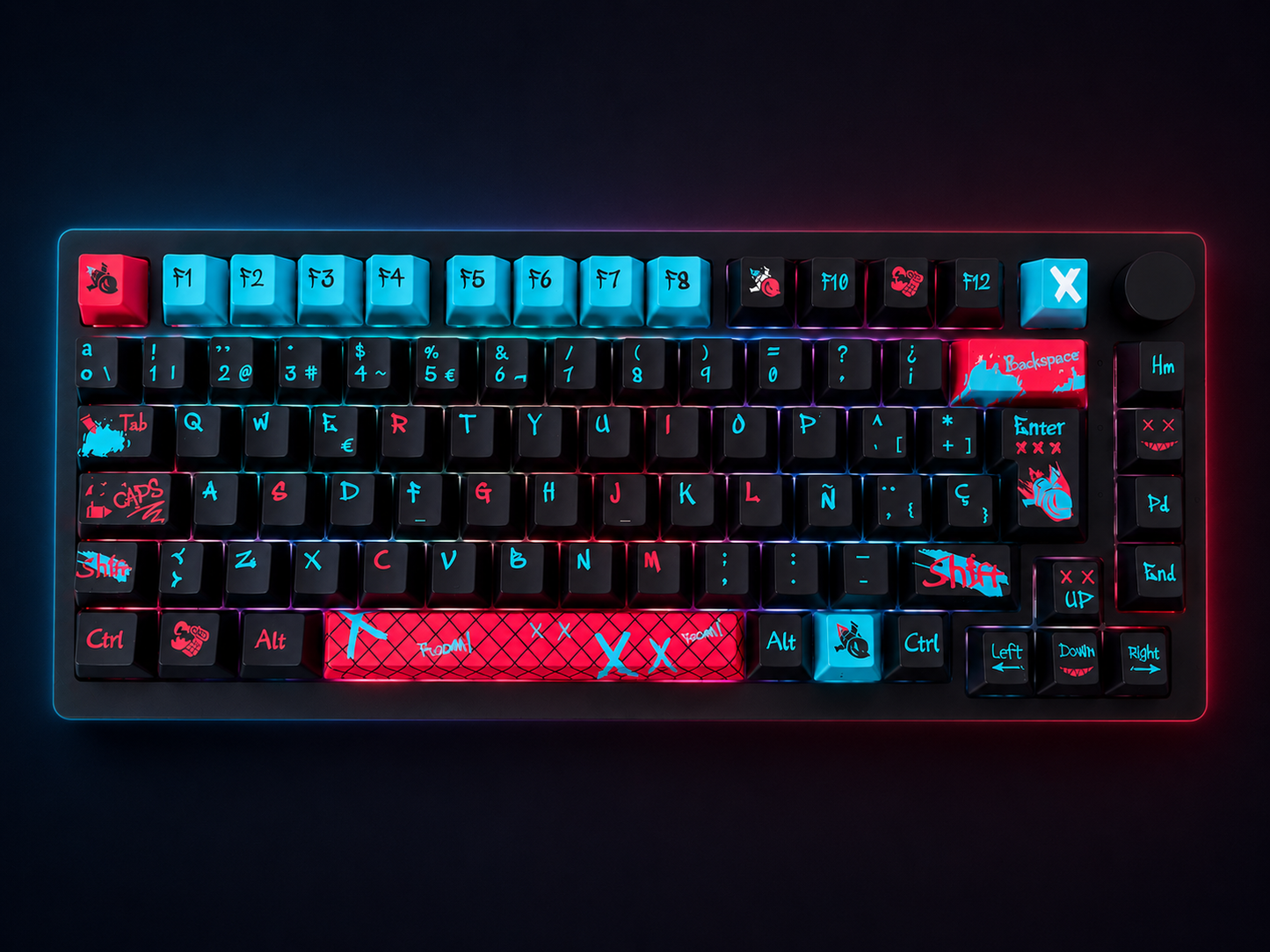 Teclado Neon Havoc