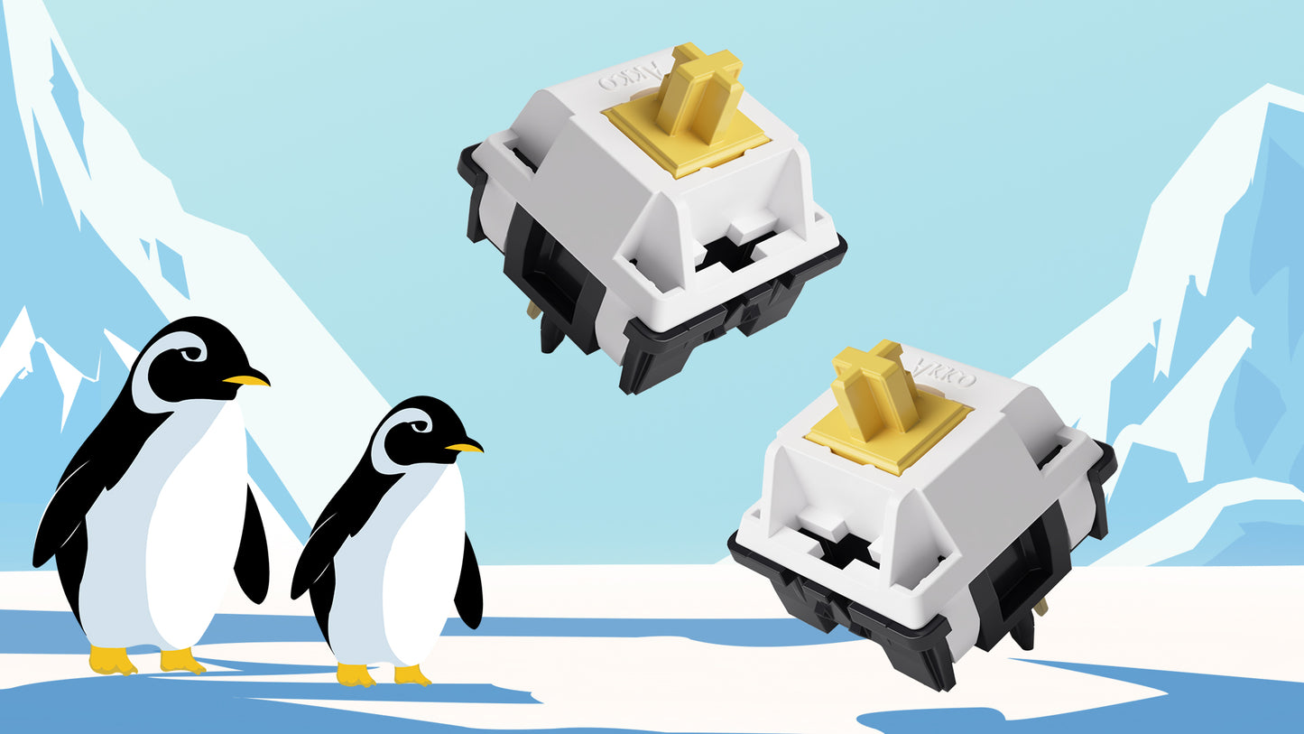 Akko Penguin Switch (Silent) (45 pcs)